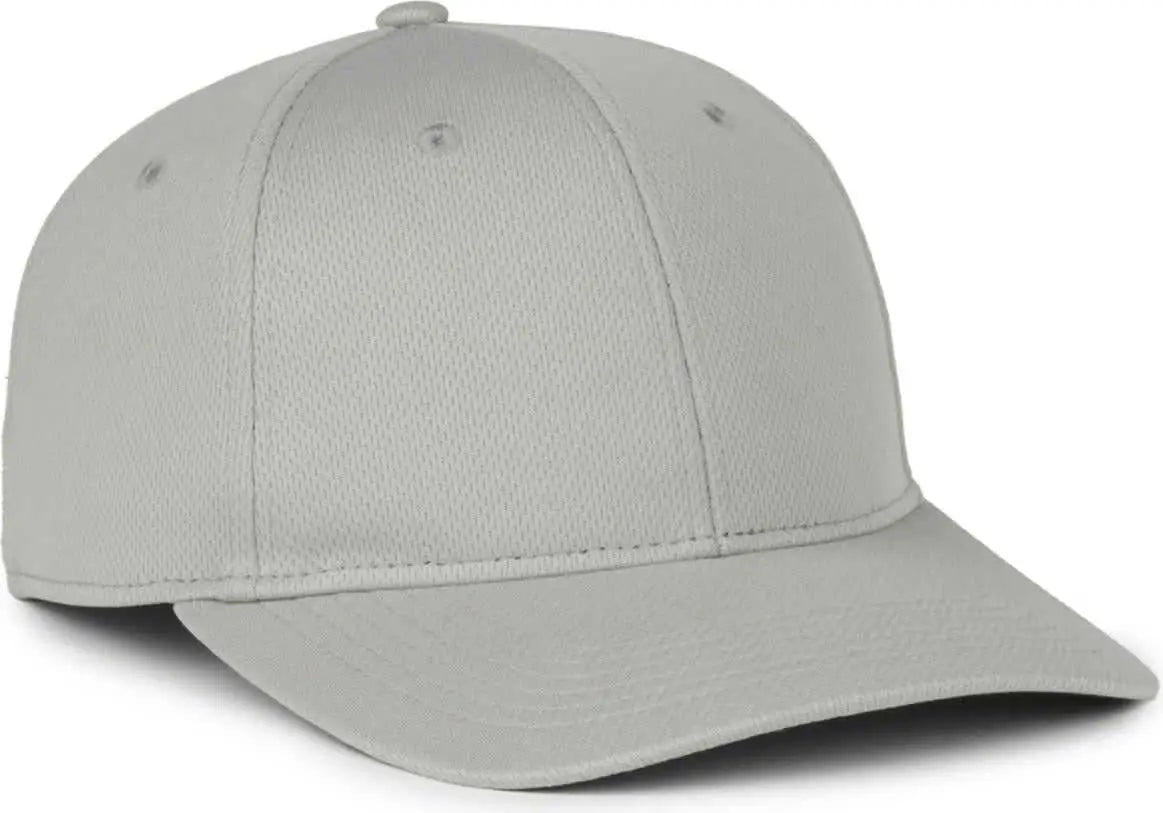 Oc Sports Ptm-850 Polyester Crown Cap - Light Gray - Youth