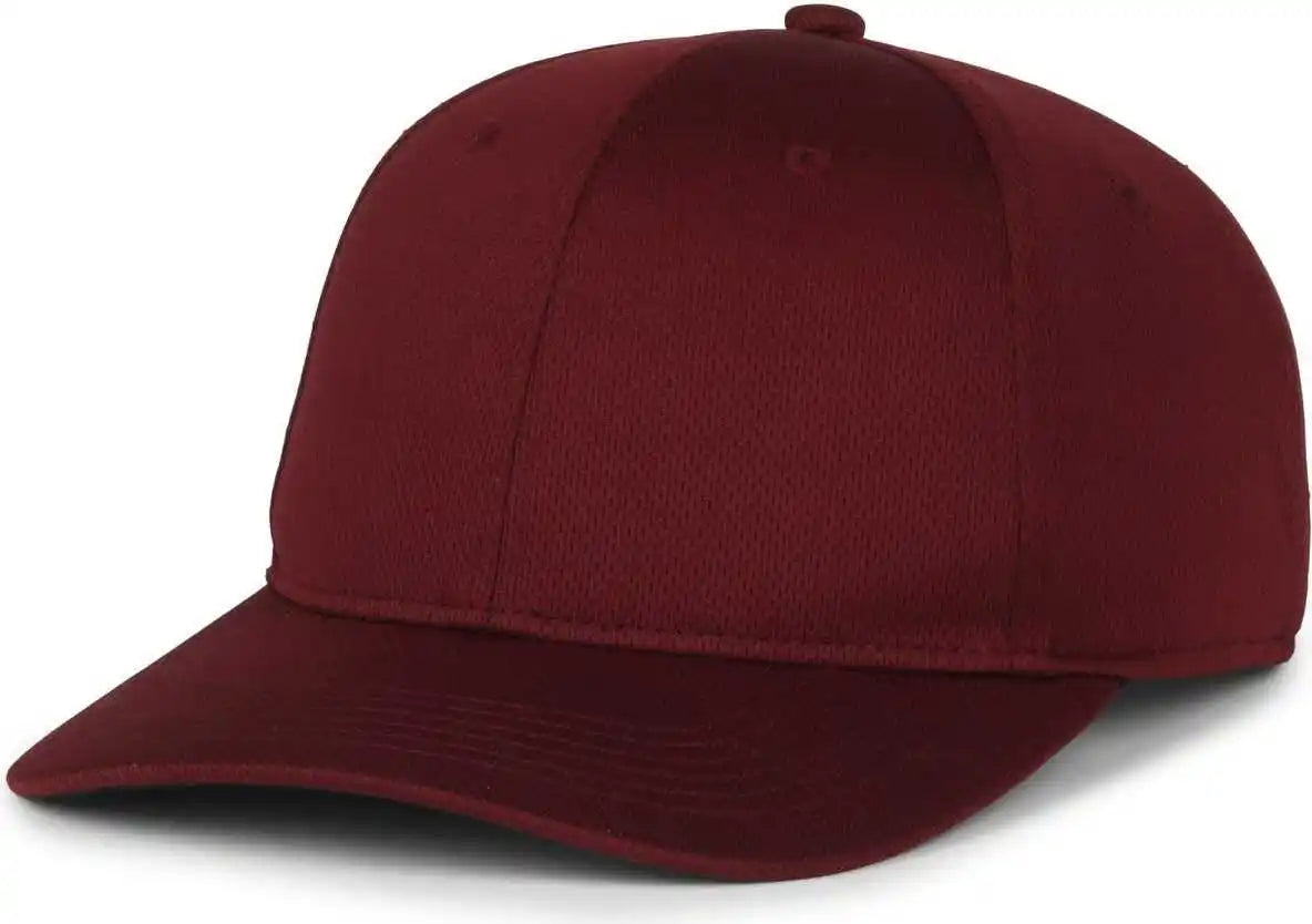 Oc Sports Ptm-850 Polyester Crown Cap - Maroon