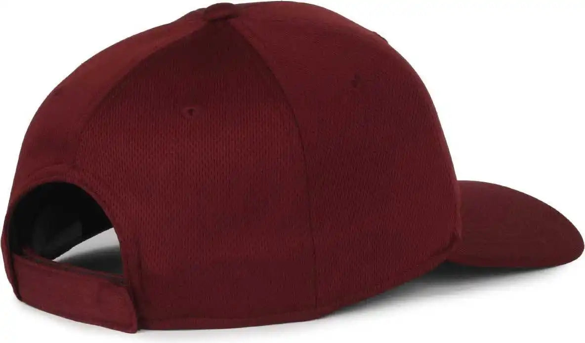 Oc Sports Ptm-850 Polyester Crown Cap - Maroon