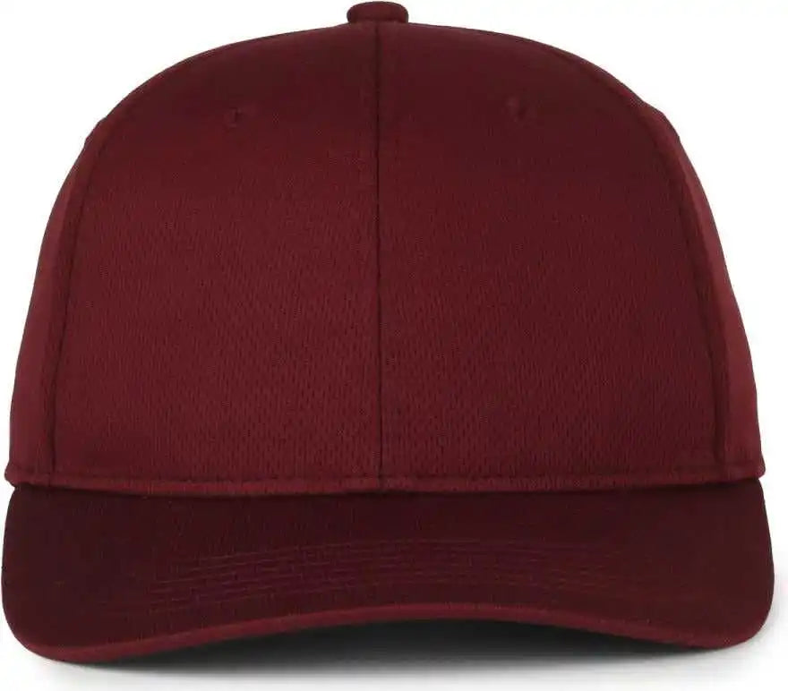 Oc Sports Ptm-850 Polyester Crown Cap - Maroon