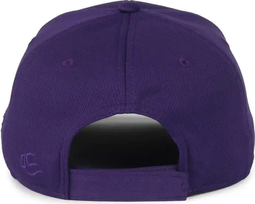 Oc Sports Ptm-850 Polyester Crown Cap - Purple
