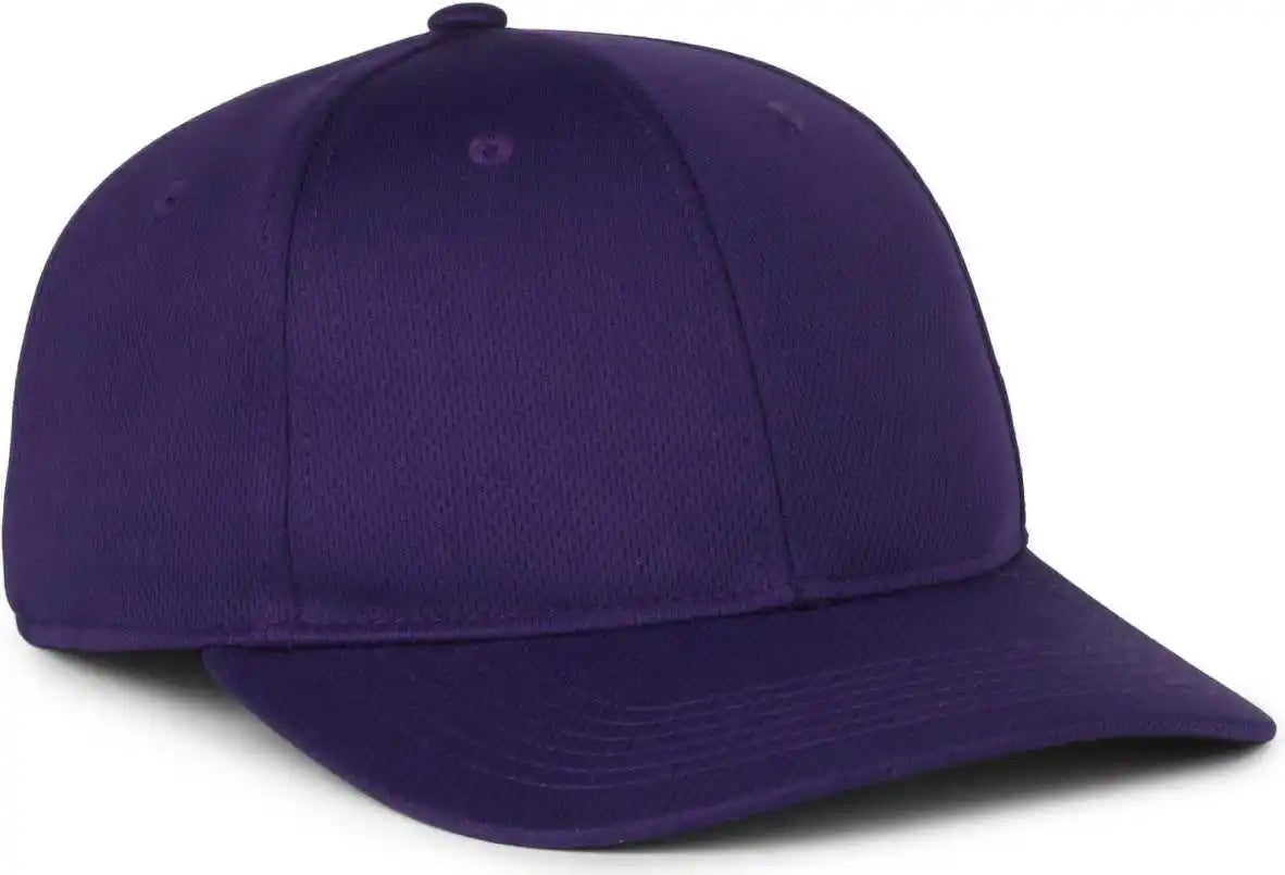 Oc Sports Ptm-850 Polyester Crown Cap - Purple - Youth