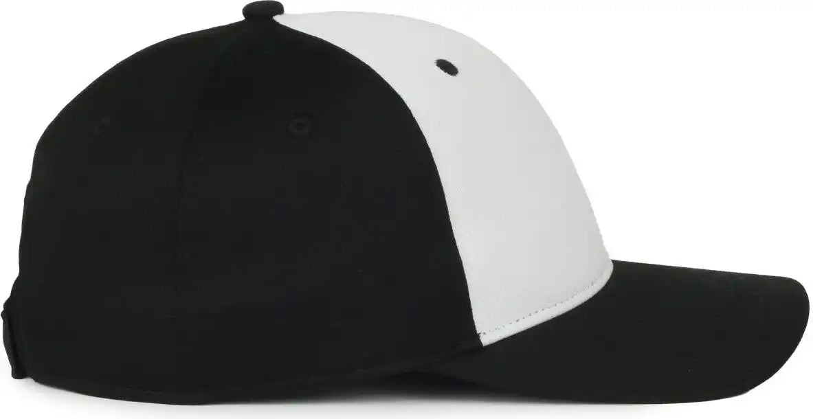 Oc Sports Ptm 850 Polyester Crown Cap White Black