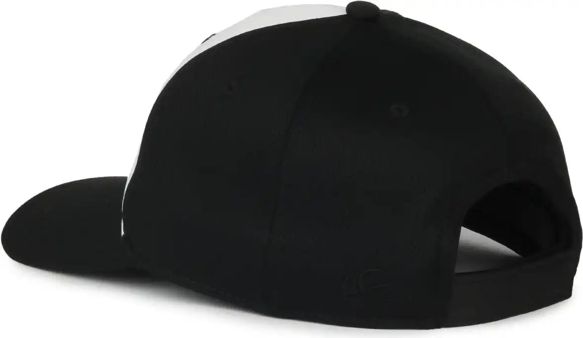 Oc Sports Ptm 850 Polyester Crown Cap White Black