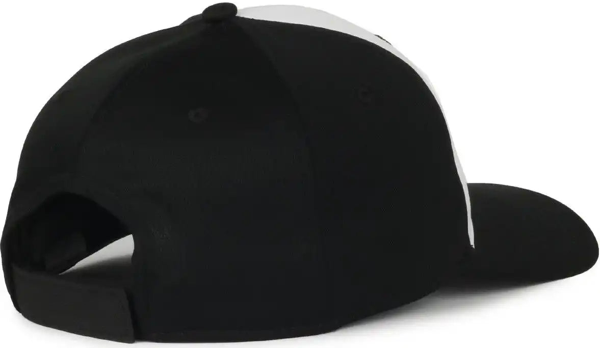 Oc Sports Ptm 850 Polyester Crown Cap White Black