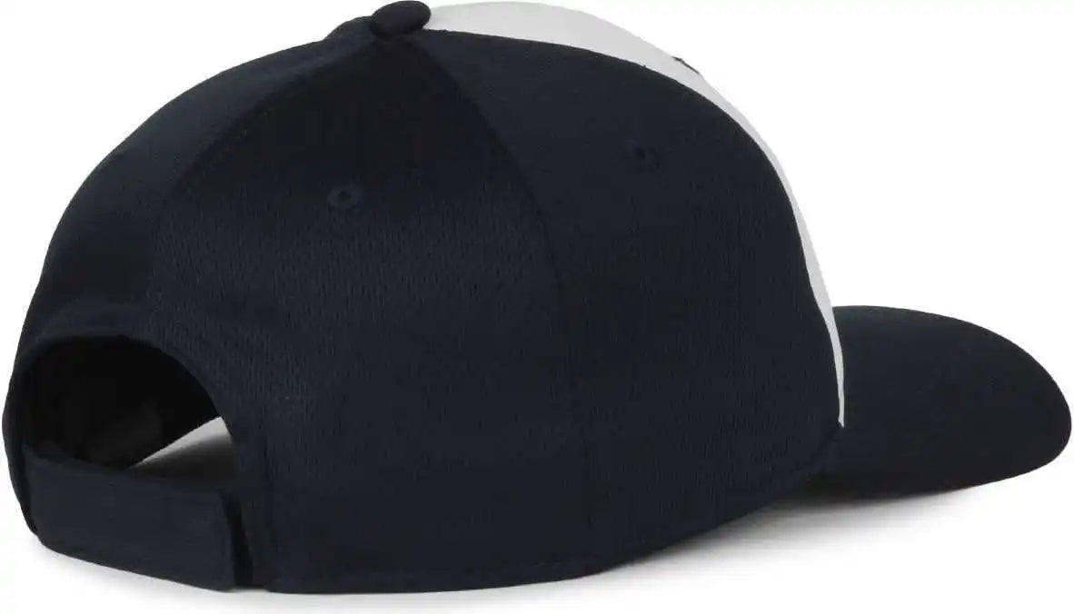 Oc Sports Ptm-850 Polyester Crown Cap - White Navy