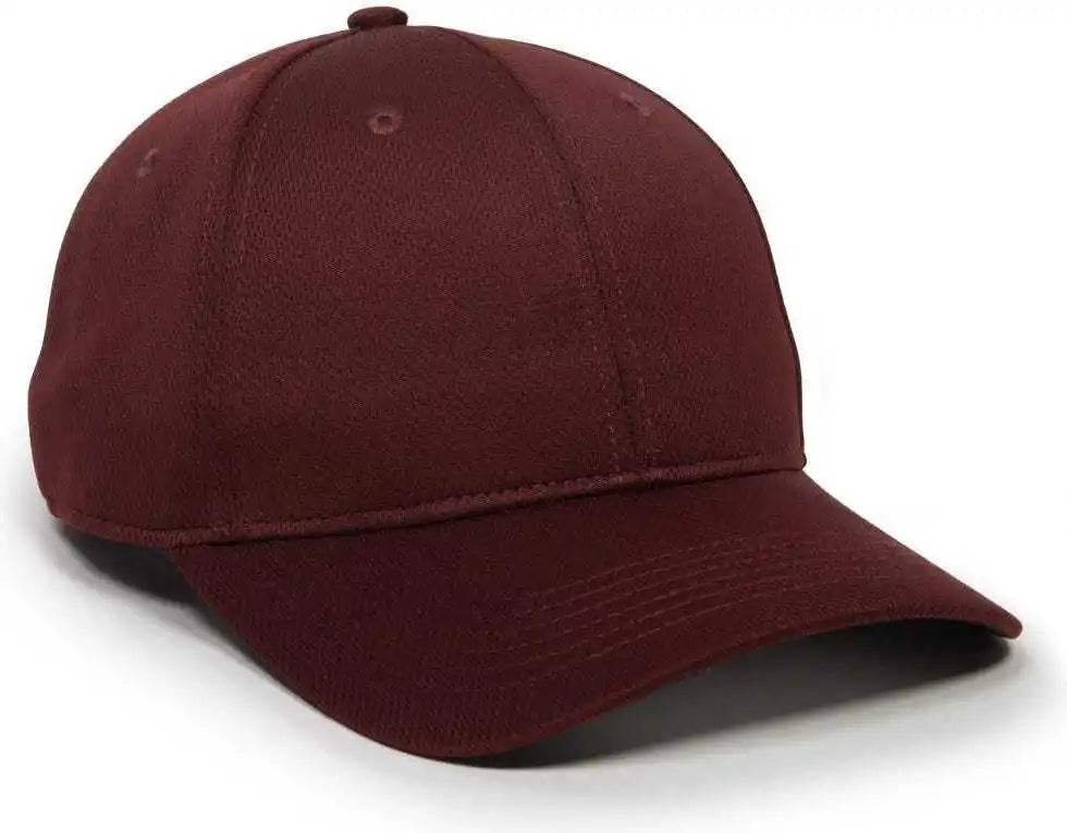 Oc Sports Ptm50 Protech Mesh Cap - Maroon - 6 3/8’’ - 7’’