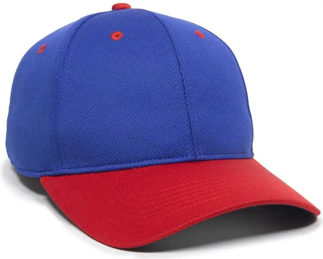 Oc Sports Ptm50 Protech Mesh Cap - Royal Red - 6 3/8’’ - 7’’