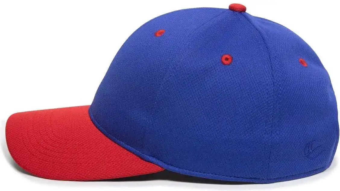 Oc Sports Ptm50 Protech Mesh Cap - Royal Red