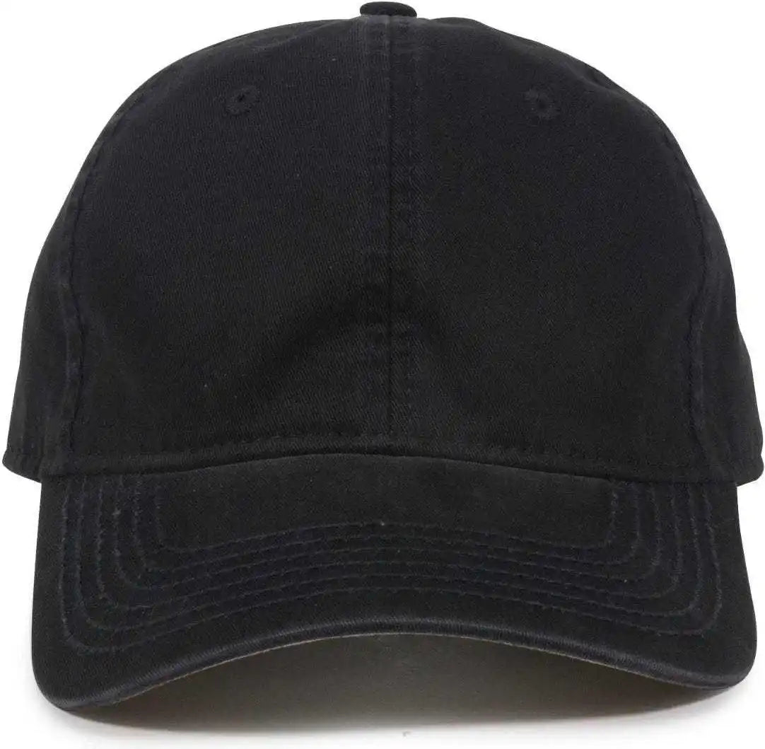 Oc Sports Pwt-100lth Adjustable Cap - Black - 6 7/8’’ - 7 1/2’’