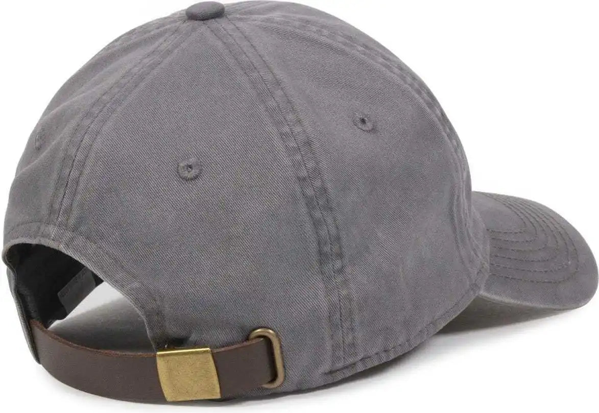 Oc Sports Pwt-100lth Adjustable Cap - Graphite - Dark Gray / 6 7/8’’ - 7 1/2’’