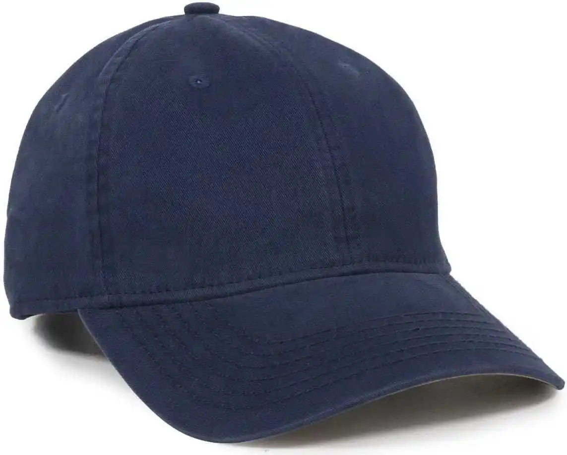 Oc Sports Pwt-100lth Adjustable Cap - Navy - 6 7/8’’ - 7 1/2’’