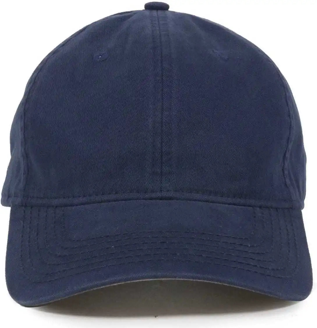 Oc Sports Pwt-100lth Adjustable Cap - Navy - 6 7/8’’ - 7 1/2’’