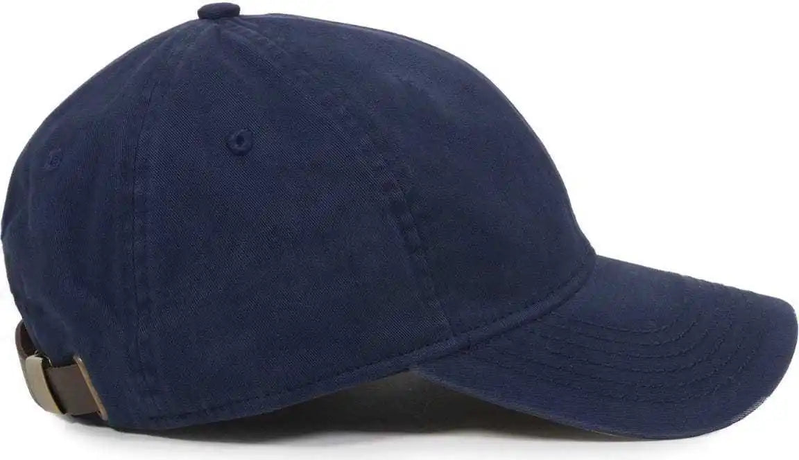 Oc Sports Pwt-100lth Adjustable Cap - Navy - 6 7/8’’ - 7 1/2’’