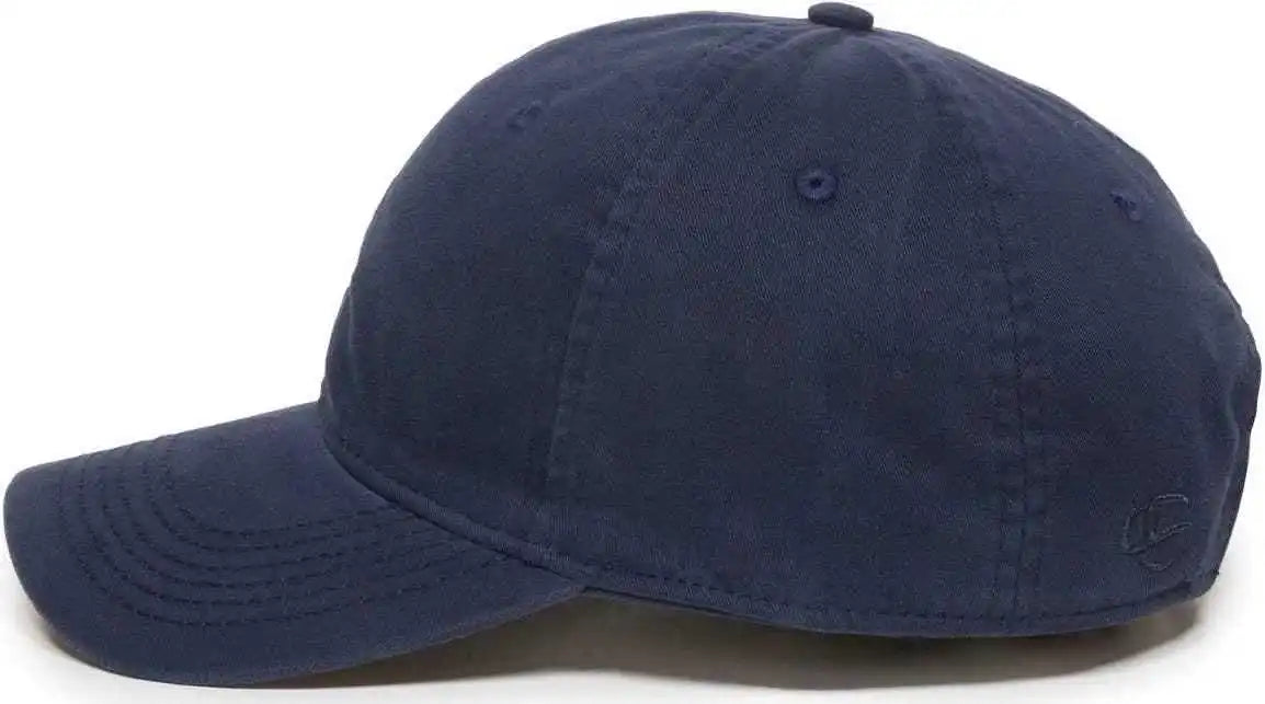 Oc Sports Pwt-100lth Adjustable Cap - Navy - 6 7/8’’ - 7 1/2’’