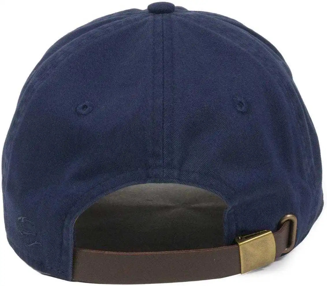 Oc Sports Pwt-100lth Adjustable Cap - Navy - 6 7/8’’ - 7 1/2’’