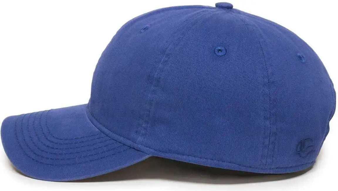 Oc Sports Pwt-100lth Adjustable Cap - Royal - 6 7/8’’ - 7 1/2’’