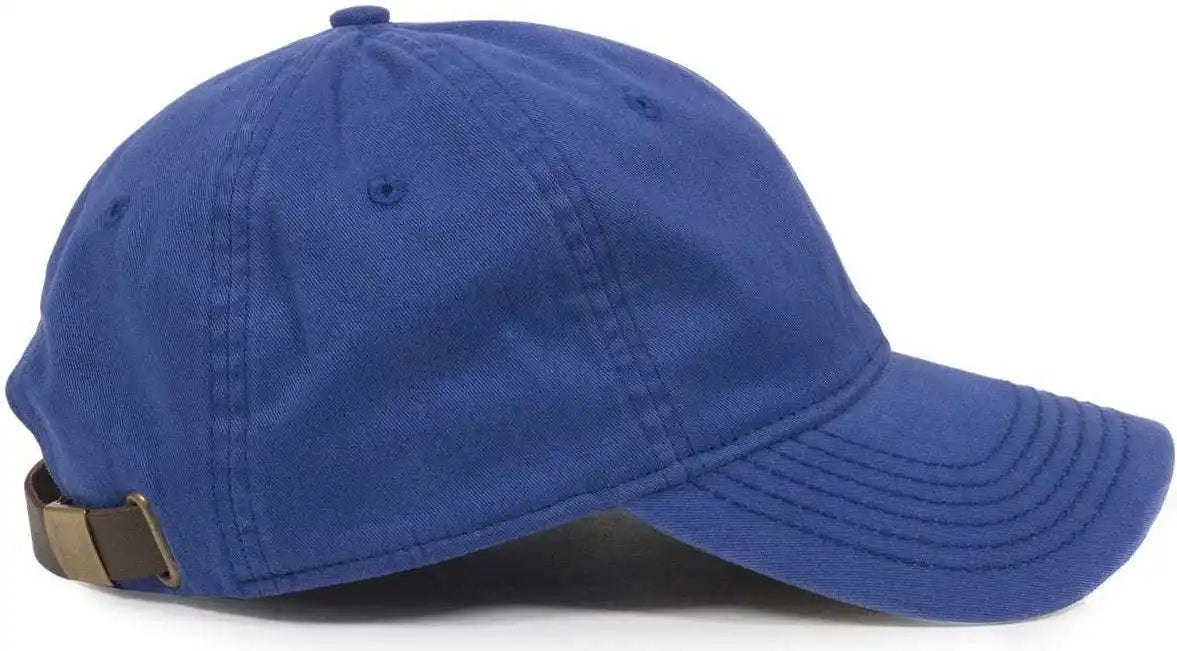 Oc Sports Pwt-100lth Adjustable Cap - Royal - 6 7/8’’ - 7 1/2’’