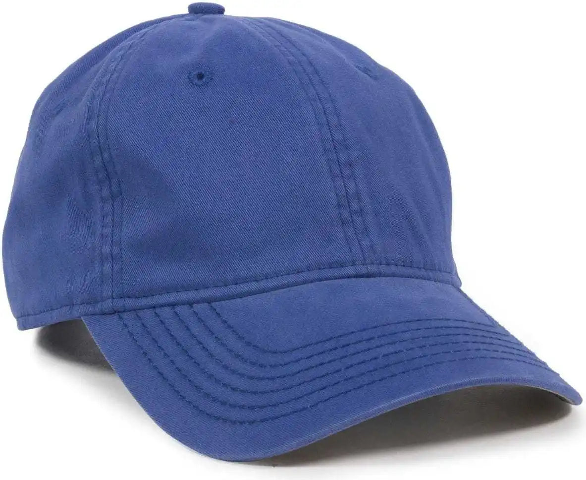 Oc Sports Pwt-100lth Adjustable Cap - Royal - 6 7/8’’ - 7 1/2’’