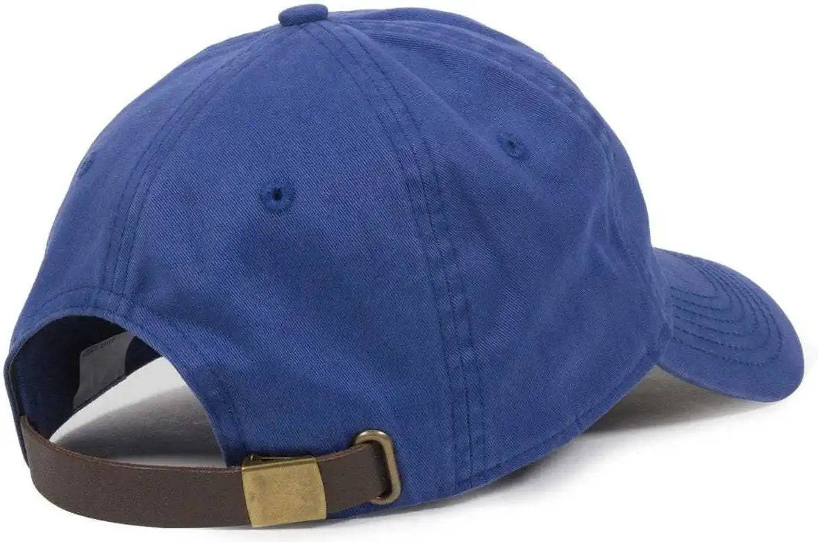 Oc Sports Pwt-100lth Adjustable Cap - Royal - 6 7/8’’ - 7 1/2’’
