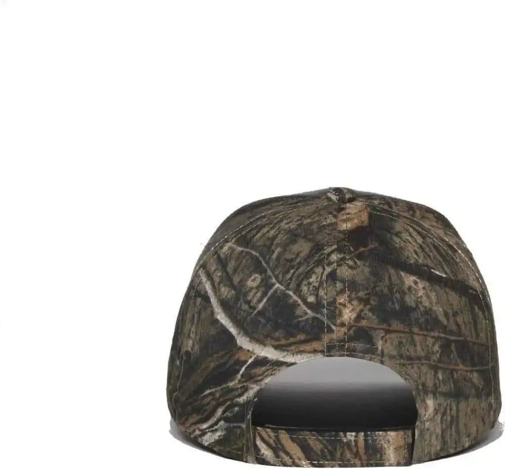 Oc Sports Ram05a Ram Weathered Mid Crown Cap -black Mossy Oak Country Dna - Osfm
