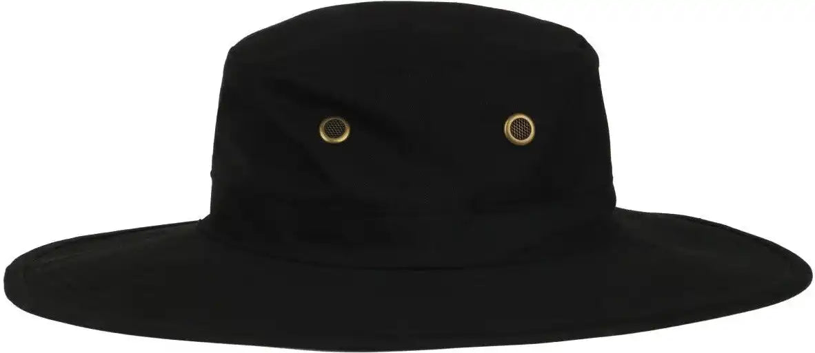 Oc Sports Rb-01 Cotton Twill Boonie Hat - Black - 6 7/8’’ - 7 1/2’’