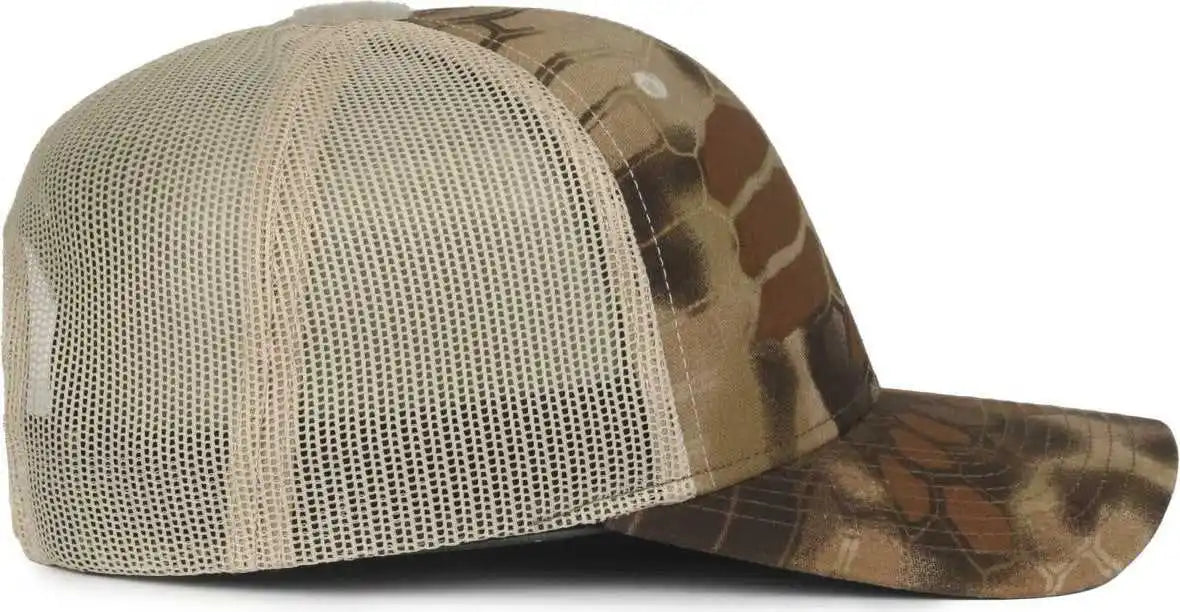 Oc Sports Rc-002c Loop Patch Cap - Kryptek Highlander Beige - Khaki / 6 7/8’’ - 7 1/2’’