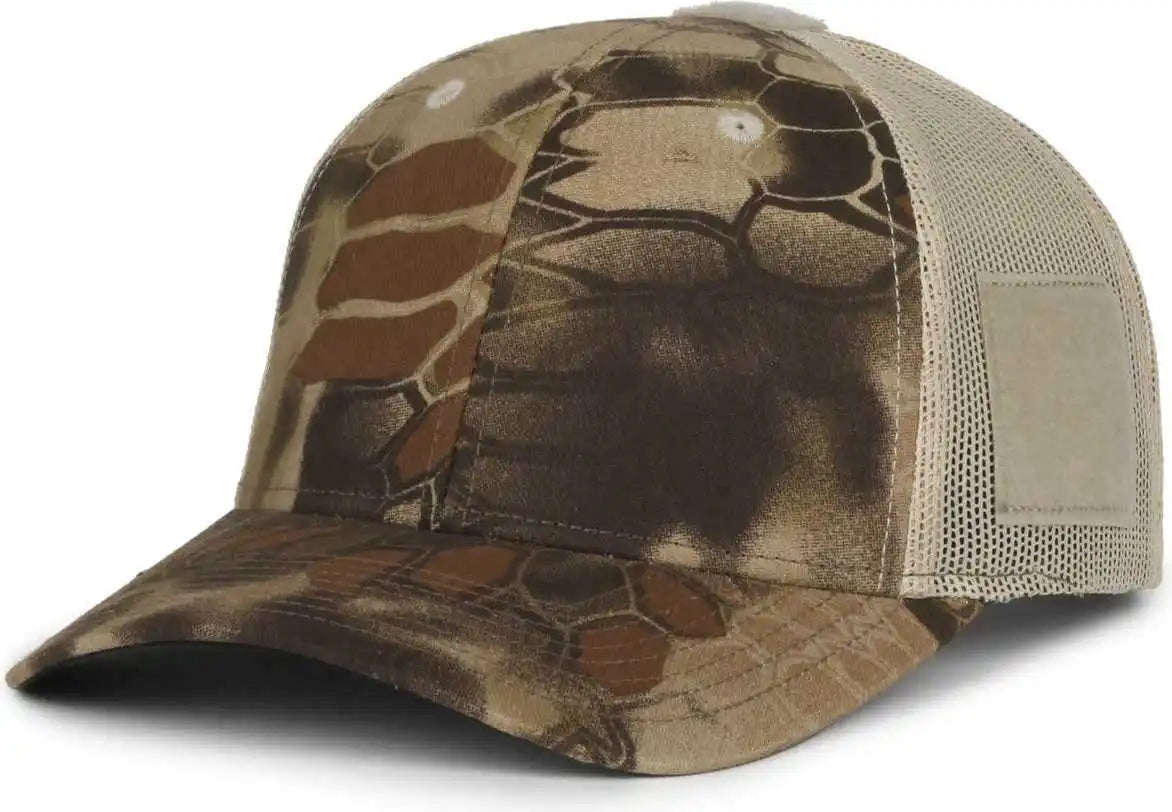 Oc Sports Rc-002c Loop Patch Cap - Kryptek Highlander Beige - Khaki / 6 7/8’’ - 7 1/2’’