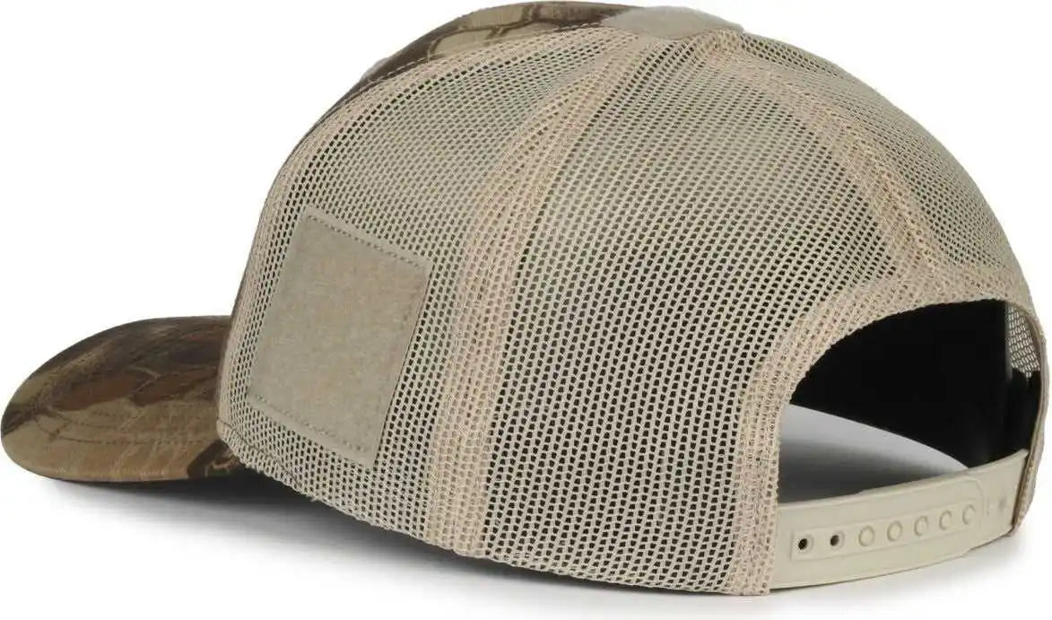 Oc Sports Rc-002c Loop Patch Cap - Kryptek Highlander Beige - Khaki / 6 7/8’’ - 7 1/2’’