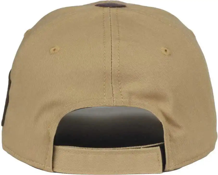 Oc Sports Rc-01 Regular Pre-curved Cap - Old Gold - 6 7/8’’ - 7 1/2’’