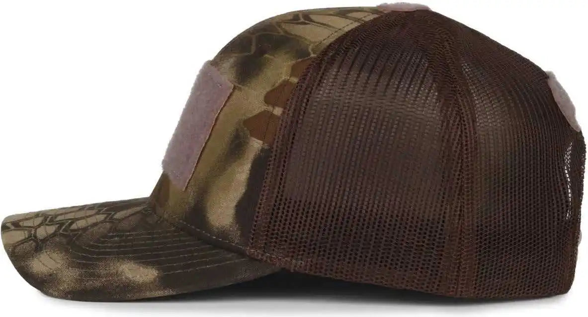 Oc Sports Rc-01c Loop Patch Cap - Kryptek Highlander Brown - 6 7/8’’ - 7 1/2’’