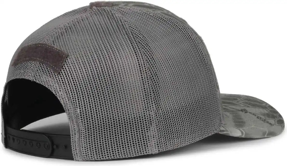Oc Sports Rc-01c Loop Patch Cap - Kryptek Raid Dark Gray - 6 7/8’’ - 7 1/2’’