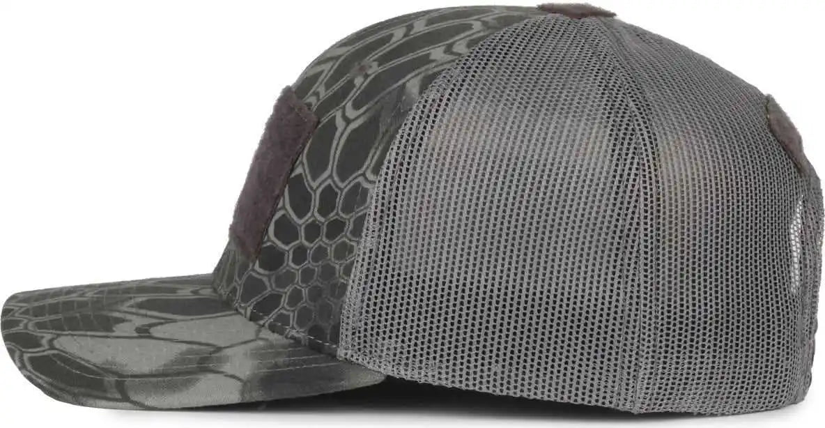 Oc Sports Rc-01c Loop Patch Cap - Kryptek Raid Dark Gray - 6 7/8’’ - 7 1/2’’