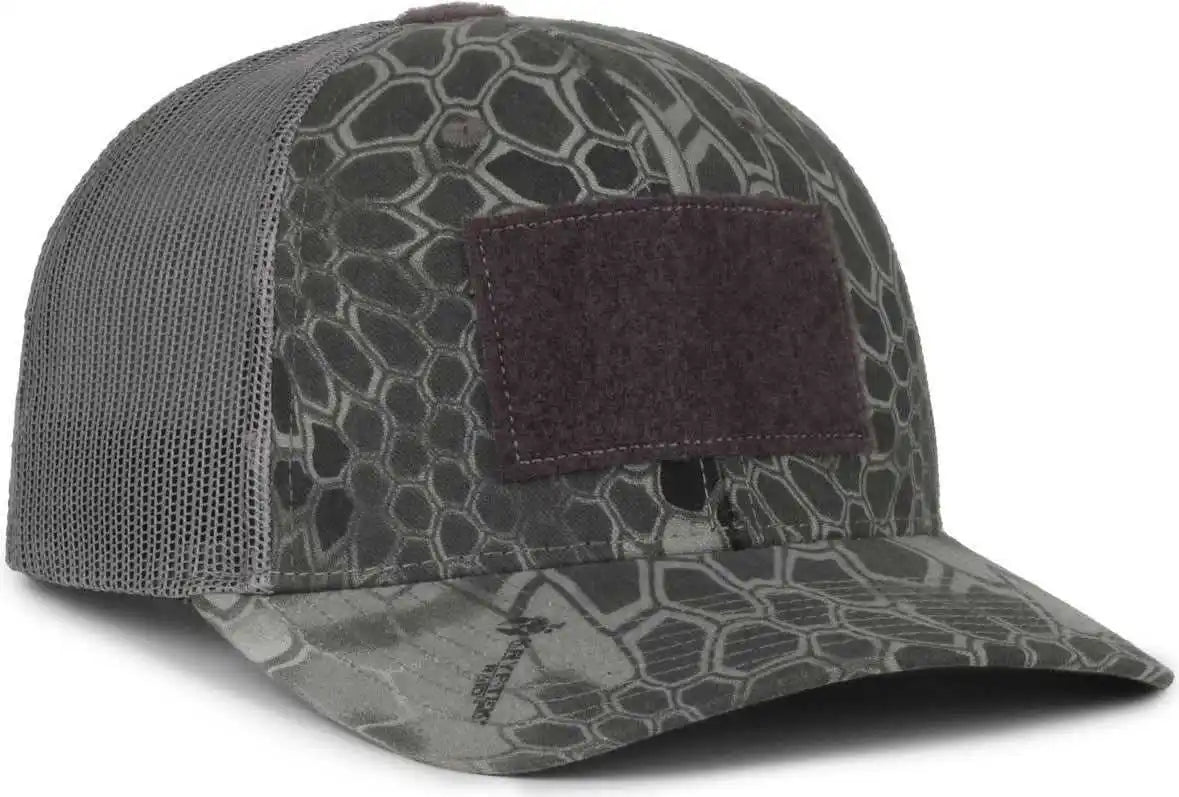 Oc Sports Rc-01c Loop Patch Cap - Kryptek Raid Dark Gray - 6 7/8’’ - 7 1/2’’