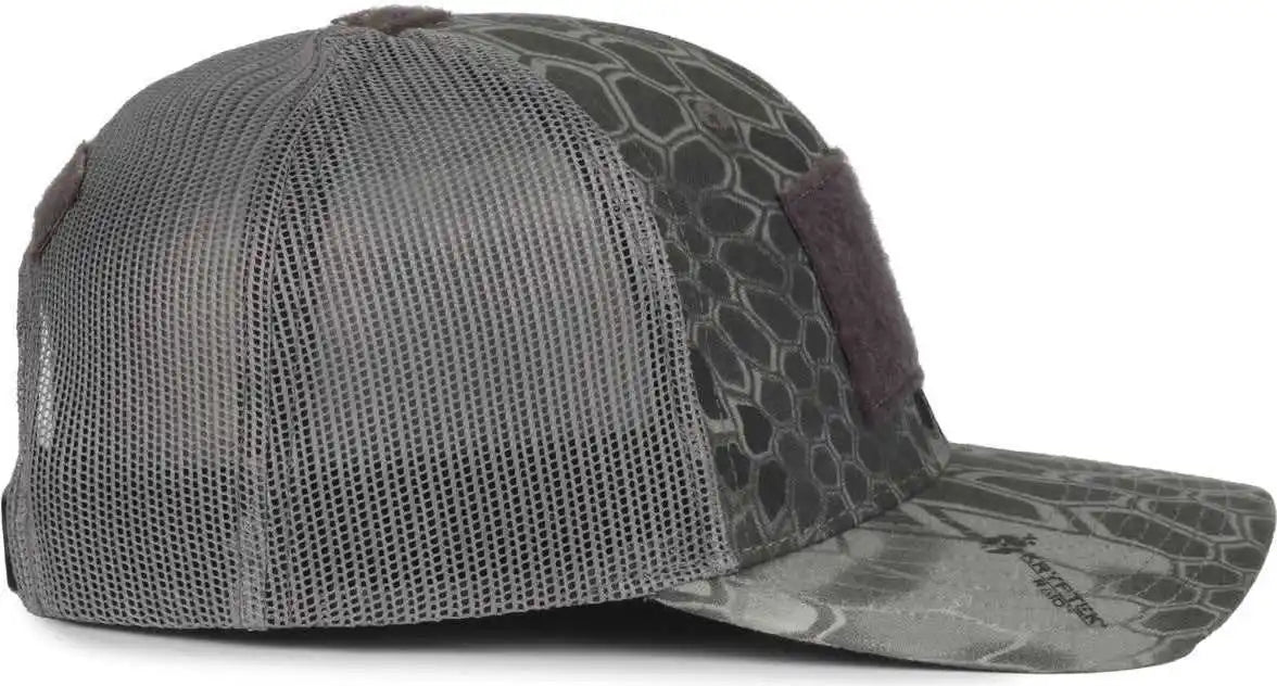 Oc Sports Rc-01c Loop Patch Cap - Kryptek Raid Dark Gray - 6 7/8’’ - 7 1/2’’