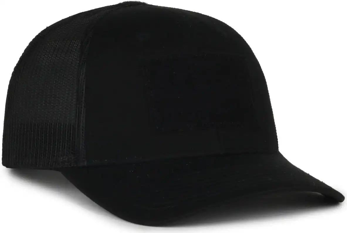 Oc Sports Rc-01m Loop Patch Cap - Black - 6 7/8’’ - 7 1/2’’