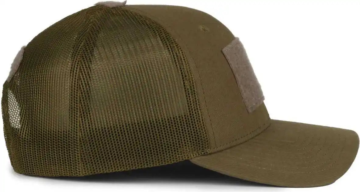 Oc Sports Rc-01m Loop Patch Cap - Olive - 6 7/8’’ - 7 1/2’’