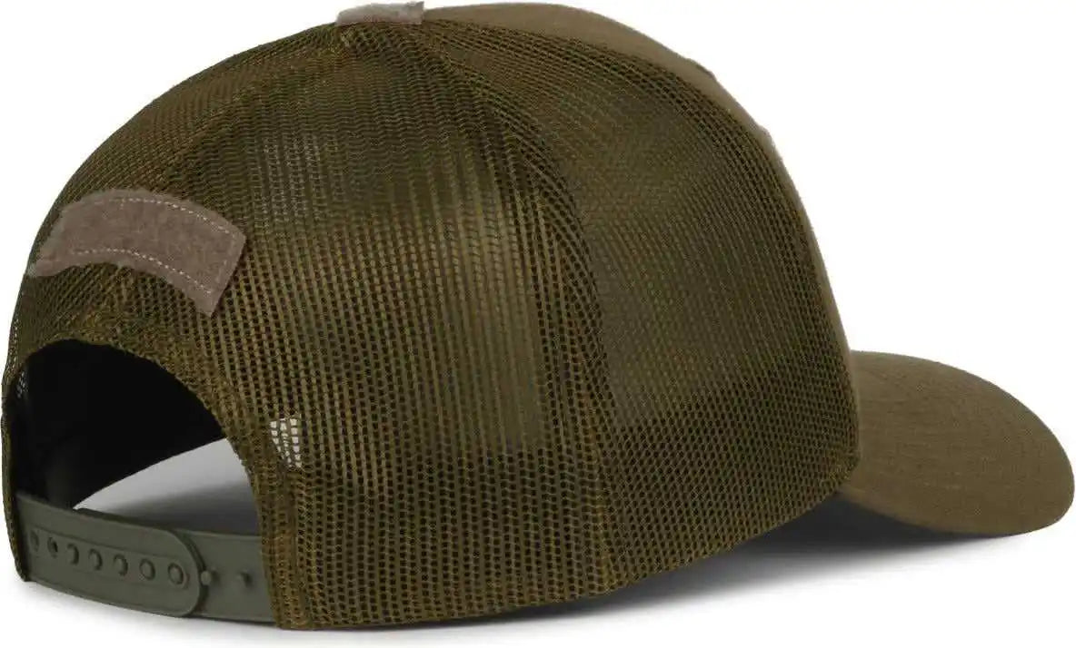Oc Sports Rc-01m Loop Patch Cap - Olive - 6 7/8’’ - 7 1/2’’