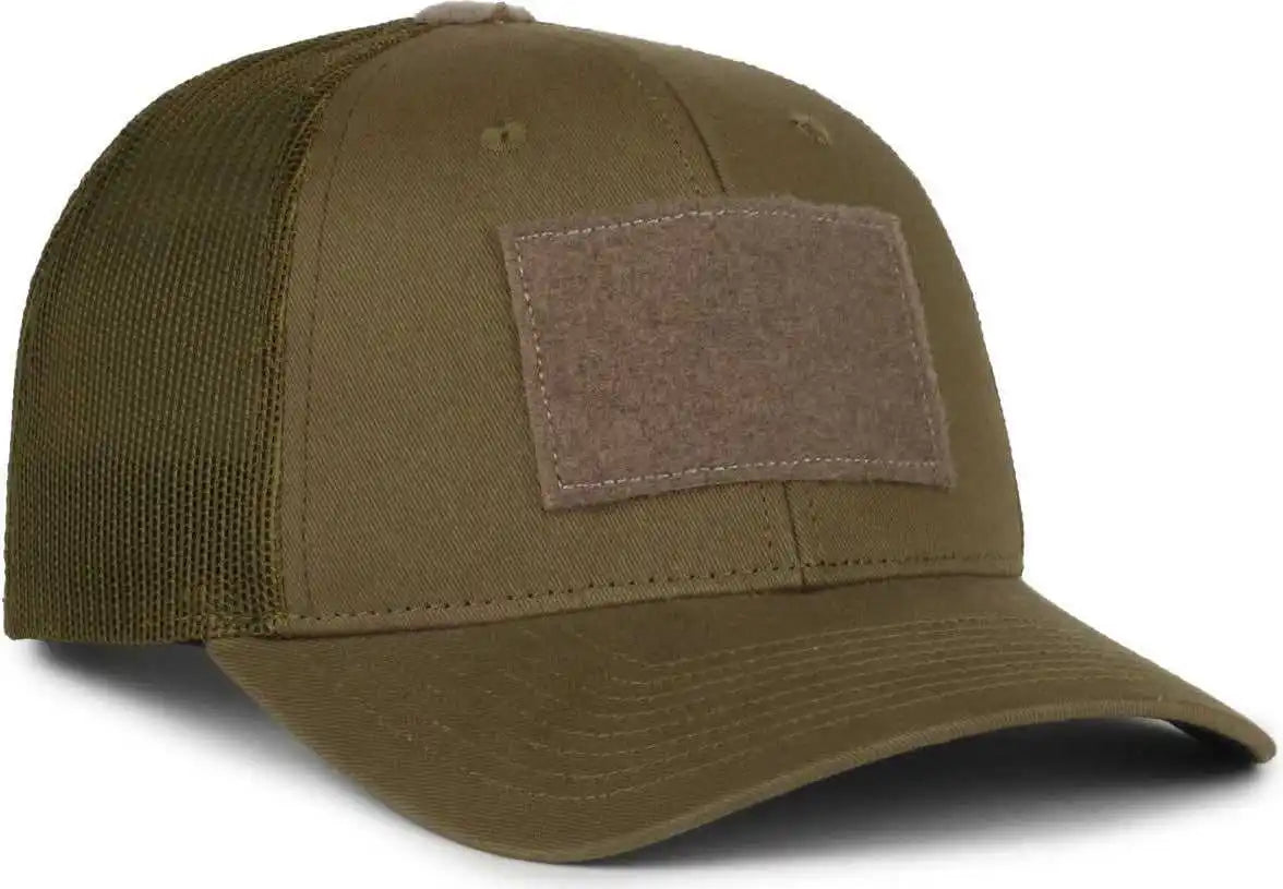 Oc Sports Rc-01m Loop Patch Cap - Olive - 6 7/8’’ - 7 1/2’’