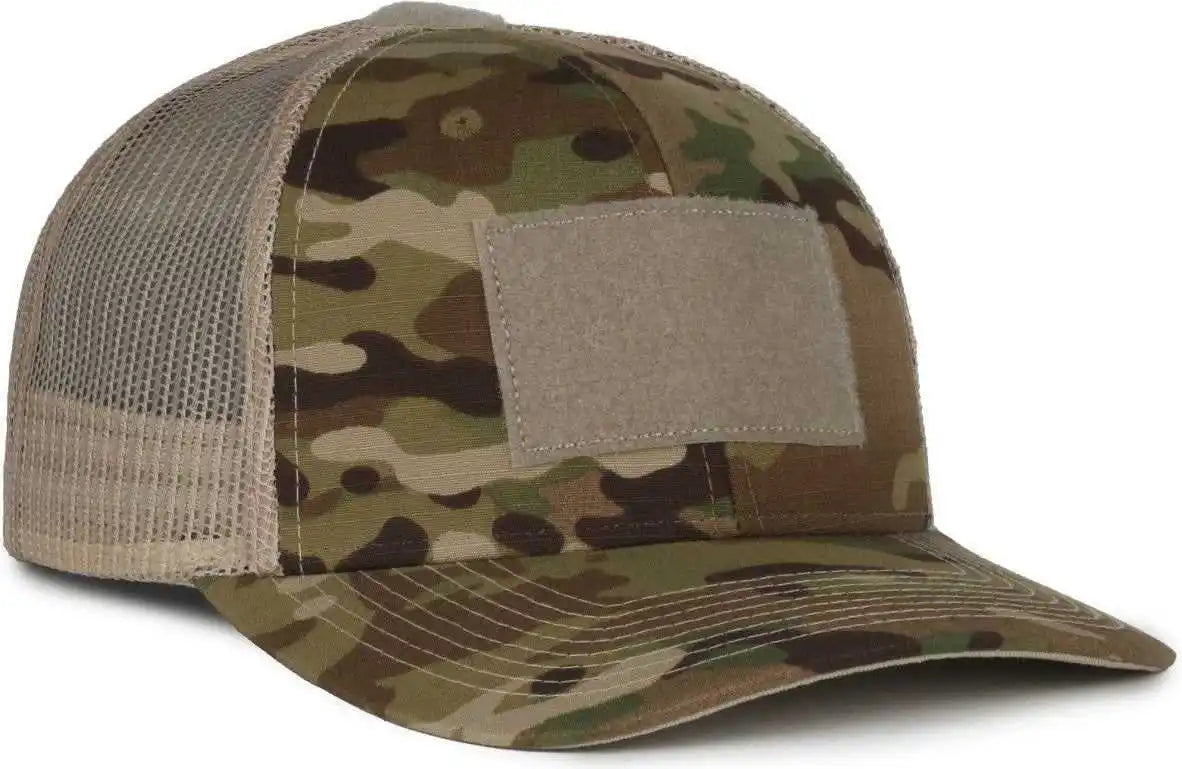 Oc Sports Rc-01s Loop Patch Cap - Multicam Khaki - Multi-colored / 6 7/8’’ - 7 1/2’’