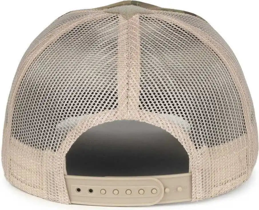 Oc Sports Rc-01u Loop Patch Cap - Multicam Khaki - Multi-colored / 6 7/8’’ - 7 1/2’’