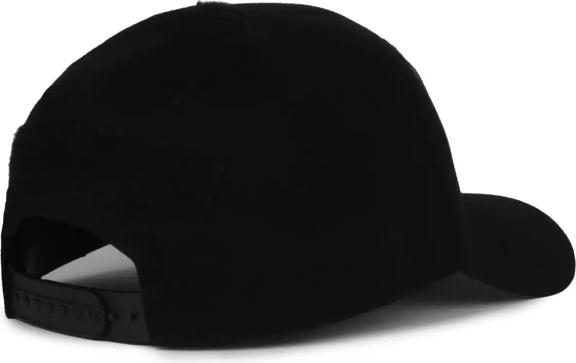 Oc Sports Rca-01 Fleece Lined Crown Cap - Black - 6 7/8’’ - 7 1/2’’