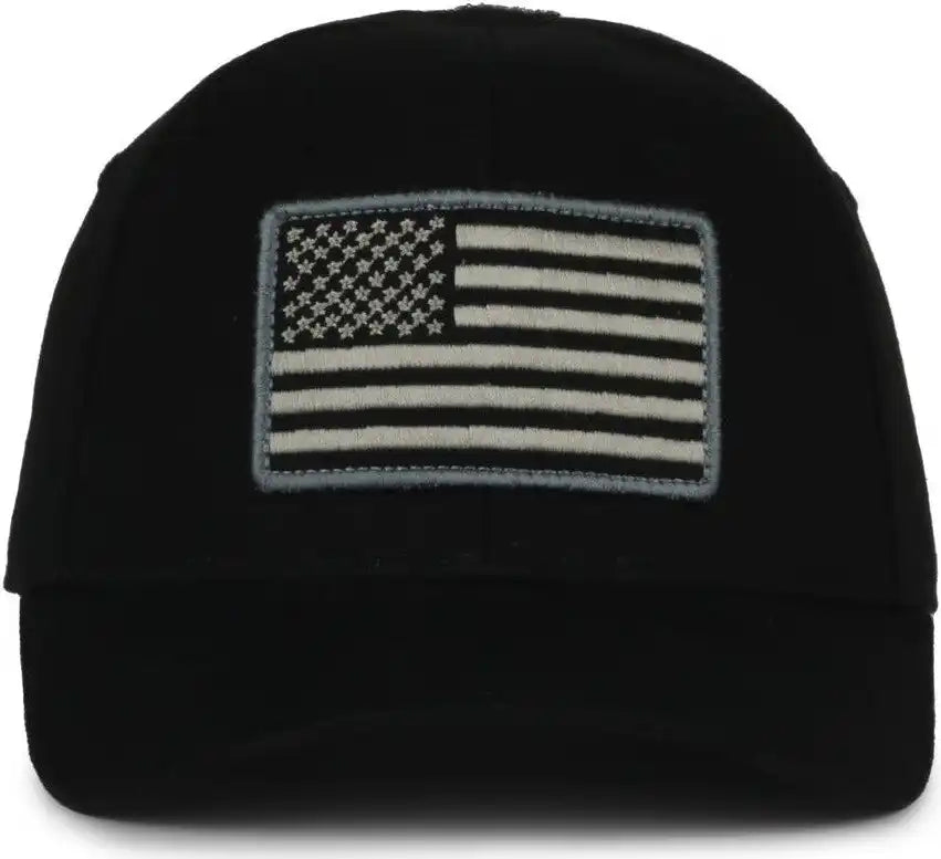 Oc Sports Rca-01 Fleece Lined Crown Cap - Black - 6 7/8’’ - 7 1/2’’