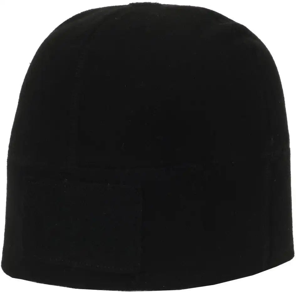 Oc Sports Rcb-01 Loop Patch Polyester Fleece Beanie - Black - 6 7/8’’ - 7 1/2’’