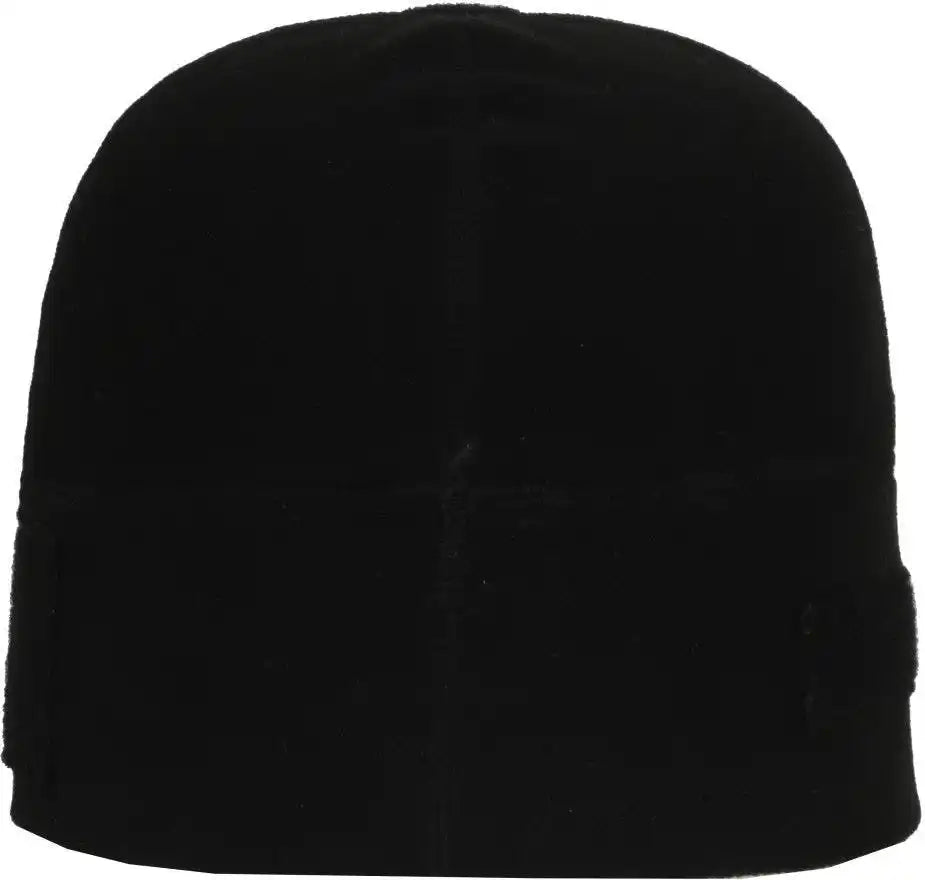 Oc Sports Rcb-01 Loop Patch Polyester Fleece Beanie - Black - 6 7/8’’ - 7 1/2’’