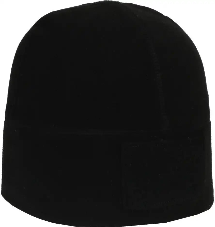 Oc Sports Rcb-01 Loop Patch Polyester Fleece Beanie - Black - 6 7/8’’ - 7 1/2’’