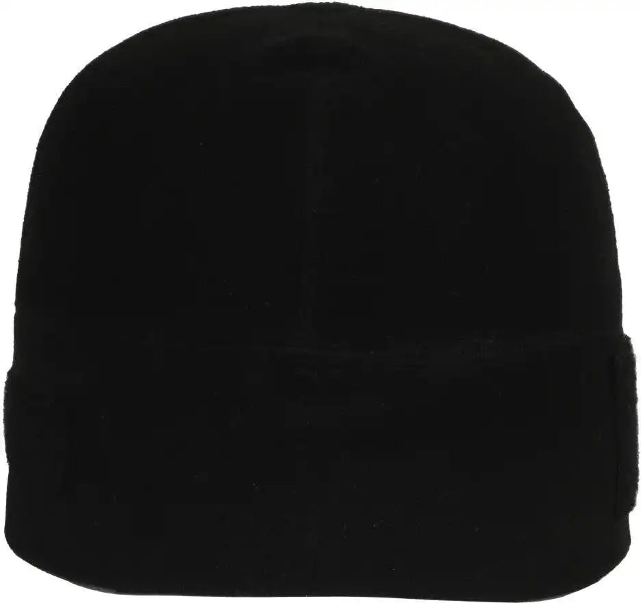 Oc Sports Rcb-01 Loop Patch Polyester Fleece Beanie - Black - 6 7/8’’ - 7 1/2’’