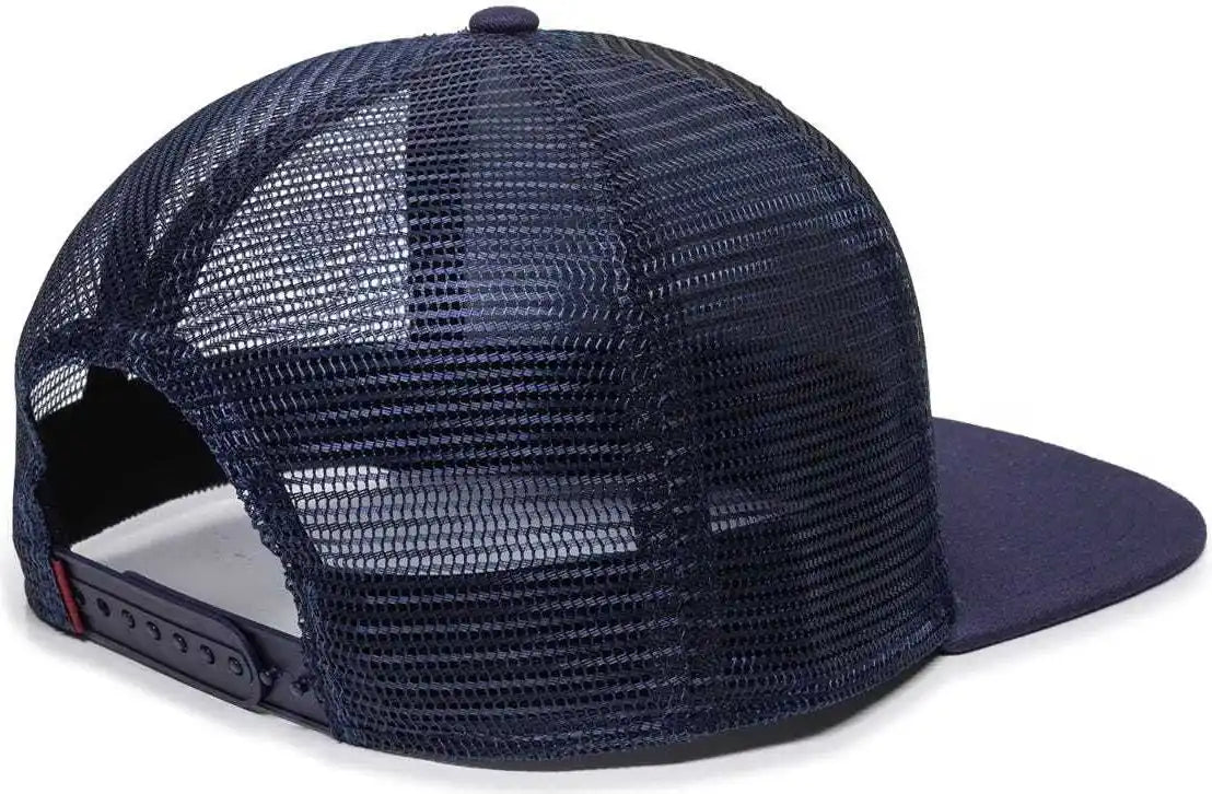Oc Sports Redl108 Mesh Overlay Cap - Blue Navy - 6 7/8’’ - 7 1/2’’