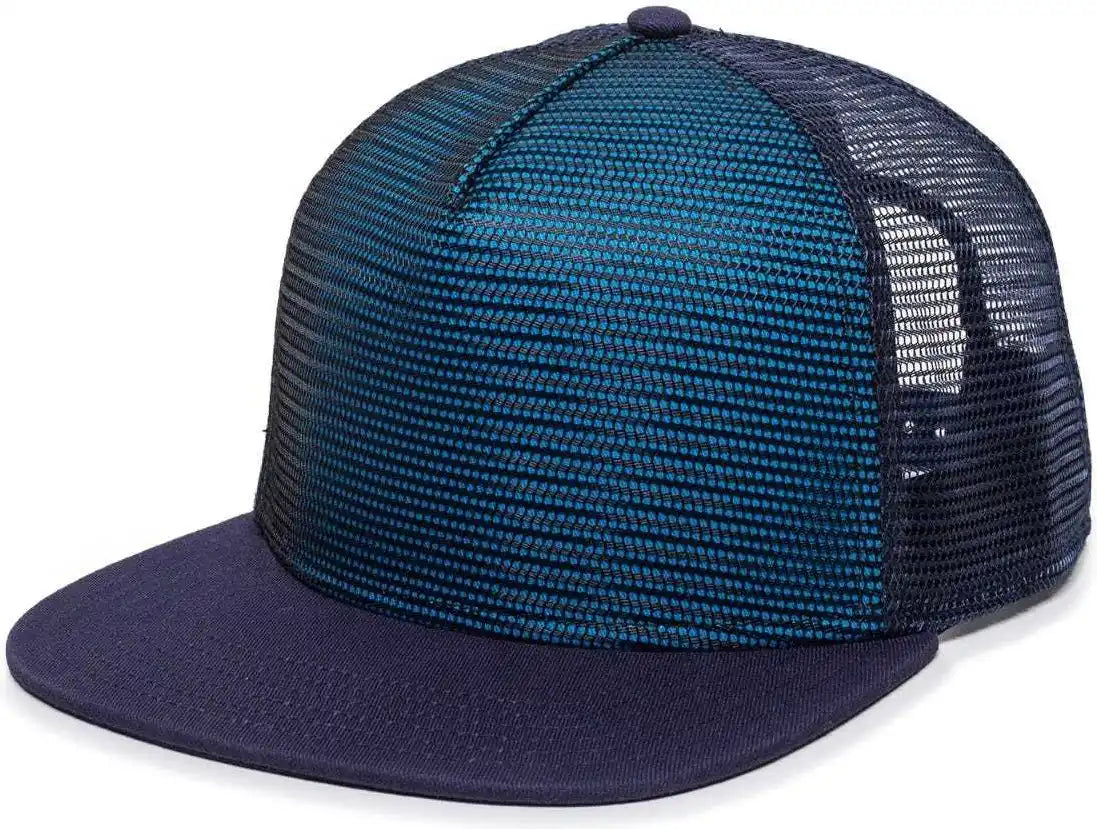 Oc Sports Redl108 Mesh Overlay Cap - Blue Navy - 6 7/8’’ - 7 1/2’’
