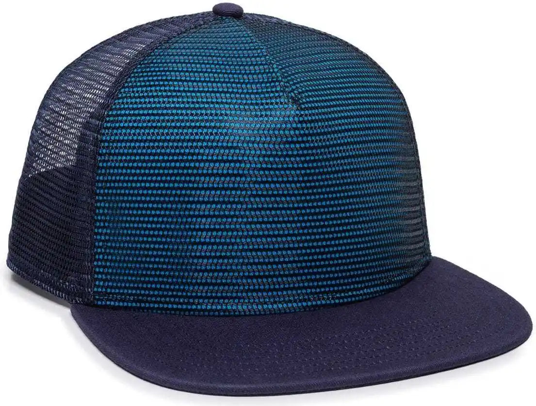 Oc Sports Redl108 Mesh Overlay Cap - Blue Navy - 6 7/8’’ - 7 1/2’’